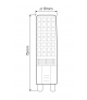 Żarówka LED G9 12W 4000K 1160lm 220-240V LEDline 248917
