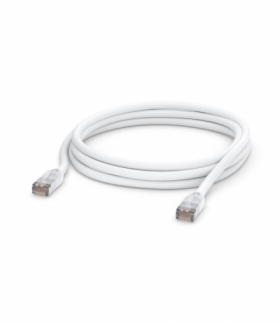 Ubiquiti UACC-Cable-Patch-Outdoor-3m-WH Patchcord LAN Zewnętrzny, Cat.5e STP, 3m, biały UBIQUITI UACC-CABLE-PATCH-OUTDOOR-3M-W