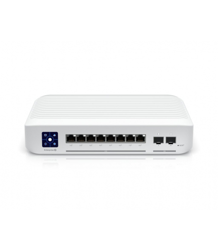 Ubiquiti USW-Enterprise-8-PoE Switch 8x RJ45 2.5Gb/s PoE+, 2x SFP+, 120W UBIQUITI USW-ENTERPRISE-8-POE-EU