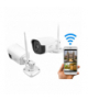 Kamera zewnętrzna tuba biała IP LTC, WiFi, 2.0MP IP66 MicroSD-128GB. LTC LXKAM29