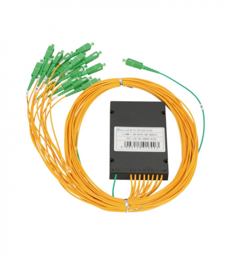 Extralink 1:16 PLC Splitter 2,0mm, 1,5m, G657A, moduł ABS, SC/APC EXTRALINK EX.16903