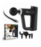 Extralink Massage Gun Mini Czarny Pistolet do masażu 4 końcówki EXTRALINK MSG-03-MINI-BLACK