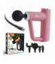 Extralink Massage Gun Mini Różowy Pistolet do masażu 4 końcówki EXTRALINK MSG-03-MINI-PINK