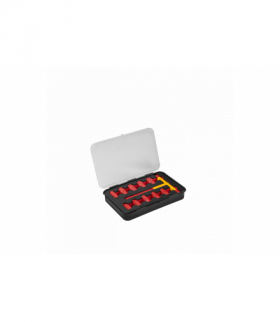 Zestaw nasadek izolowanych z kluczem typu T 1000V, 11 szt. Hogert HT1E102