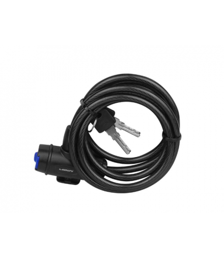 Zabezpieczenie linka spirala 8x1500 czarne LXAZ4018