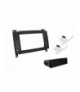 RAMKA RADIA MERCEDES A/B 05 - VITO-W447 14 1-DIN / 2-DINCZARNY (BT). LAMEX LXRAM3334/AB