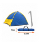 Namiot plażowo-turystyczny RELAX, niebiesko-żółty. LAMEX LX14032XQ