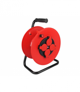 BĘBEN NA PRZEWÓD, KABEL Z GNIAZDAMI 4 GNIAZDA IP44 16A LW95201