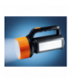 Latarka ręczna TS-1981 1-LED 3W 170lm+24-LED COB 190lm z akumulatorem 3000mAh, pomarańczowa LAMEX LXTS1981P