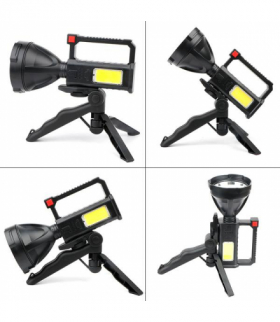 Latarka ręczna LTC 1-LED XPE 500lm 5W, aku.1200mAh, IP65, MicroUSB LTC LXLL255