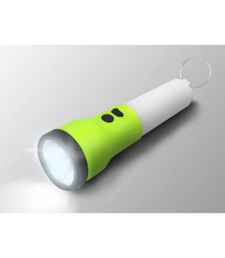 Latarka ręczna LTC 2W LED + 1W SMD, 300lm+150lm, 1200mAh, USB 5V, ABS. LXLL145