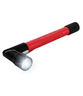 Latarka kieszonkowa N002, kątowa czerwona. LTC LXLL25