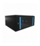Extralink 4U 600x600 Czarna Szafa rack montowana na ścianie EXTRALINK EX.2893