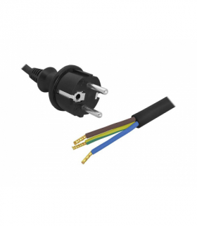 Przewód przyłączeniowy gumowy 3x1,5, kabel zasilający 5m. LXAST107