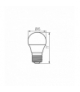 Źródło światła LED IQ-LED G45E27 5,9W-WW biały E27 Kanlux 36697