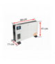 Grzejnik elektryczny konwektorowy LTC 2300W termostat WiFi + pilot TUYA LTC LXUG25