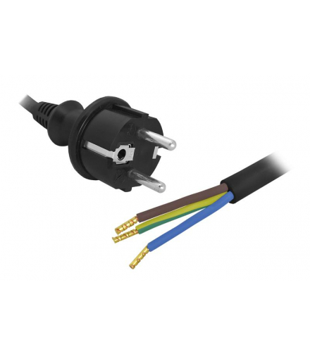 Kabel zasilający 10m GUMA 3x1,5mm2 LXAC58