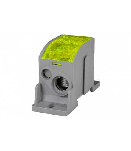 Blok LKN 160A (1x70/1x16 - 6x16) - żółty AL/CU F-Elektro F2.0339