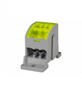 Blok LKN 80A (3x16 - 4x6) - żółty AL/CU F-Elektro F2.0333