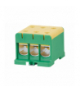 LZ w korpusie ZU 1-torowa 3x150/3x150mm2-żółto/zielona F-Elektro F2.0324