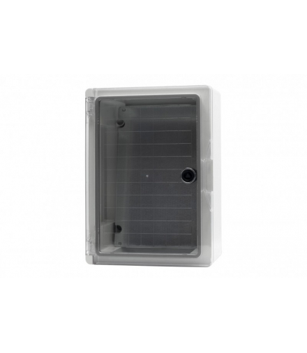 Szafa z tworzywa 250x300x130 mm obudowa sterownicza IP65 drzwi przeźroczyste F-Elektro F1.0332