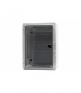 Szafa z tworzywa 300x350x165 mm obudowa sterownicza IP65 drzwi przeźroczyste F-Elektro F1.0334