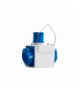 Adapter kempingowy wtyk 16A 3p przemysłowy, gniazdo 2x16A 3P przemysłowe IP44 F-Elektro 73105