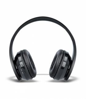 Słuchawki Bluetooth BHS-100 nauszne czarne TFO Forever GSM018958