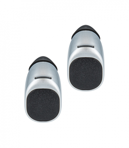 Słuchawki bluetooth z etui ładującym TWE-200 srebrne TFO Forever GSM033839