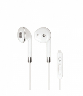 Słuchawki przewodowe SE-410 douszne jack 3,5mm białe TFO Forever GSM036398
