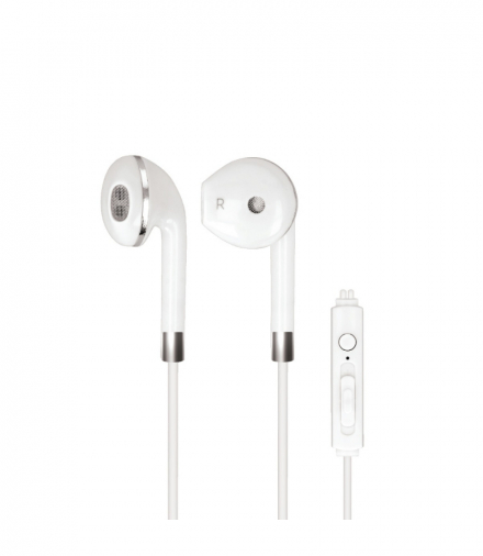 Słuchawki przewodowe SE-410 douszne jack 3,5mm białe TFO Forever GSM036398