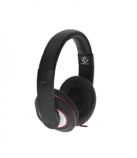 Słuchawki przewodowe Rebeltec Fide nauszne czarne TFO AKKSGSLUREB00003