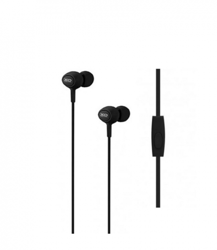 Słuchawki przewodowe S6 jack 3,5mm dokanałowe czarne TFO XO GSM095532