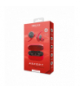 Słuchawki Bluetooth 4Sport TWE-300 czerwone z etui ładującym TFO Forever GSM099300