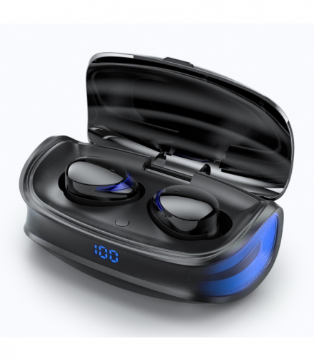 Słuchawki Bluetooth TWS Joy A9 czarne TFO Devia BRA010716