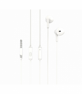 Słuchawki przewodowe EP39 jack 3,5mm douszne białe TFO XO GSM109799