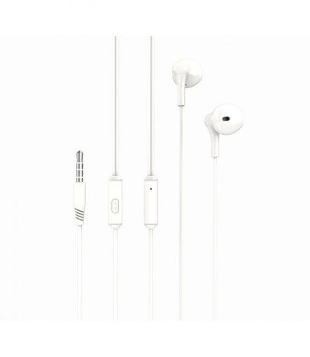 Słuchawki przewodowe EP39 jack 3,5mm douszne białe TFO XO GSM109799