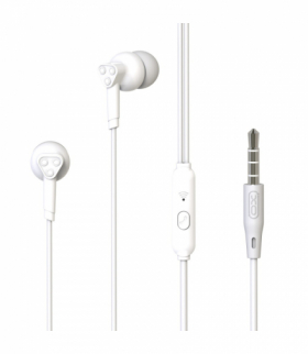 Słuchawki przewodowe EP33 jack 3,5mm dokanałowe białe TFO XO GSM111835