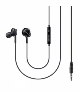 Słuchawki przewodowe Stereo jack 3,5mm dokanałowe czarne TFO Samsung AKGAOSLUSAM00006