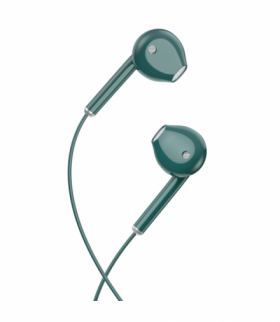 Słuchawki przewodowe EP54 jack 3,5mm douszne zielone TFO XO GSM116769