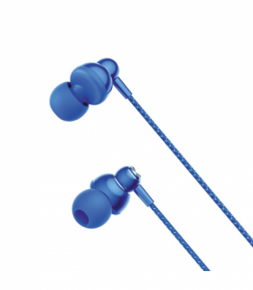 Słuchawki przewodowe EP55 jack 3,5mm dokanałowe niebieskie TFO XO GSM167734