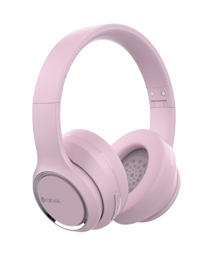 Słuchawki Bluetooth Kintone nauszne różowe TFO Devia BRA012868