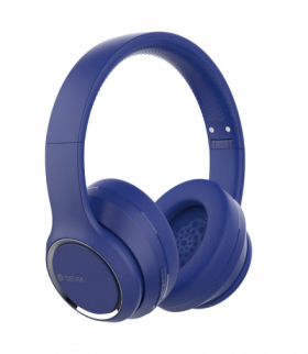 Słuchawki Bluetooth Kintone nauszne niebieskie TFO Devia BRA012869