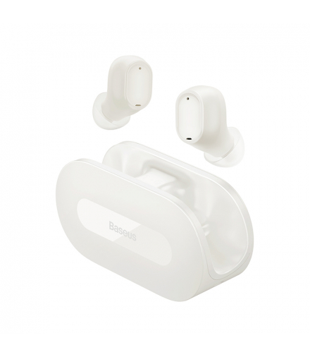 Słuchawki Bluetooth TWS Bowie EZ10 białe TFO Baseus BRA012898