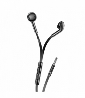 Słuchawki przewodowe EP68 jack 3,5 mm douszne czarne TFO XO GSM177796