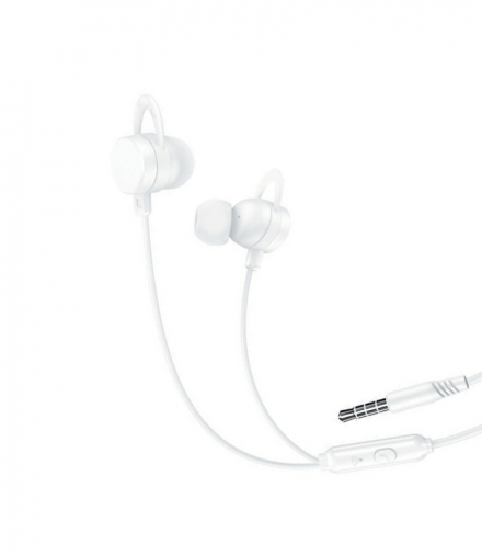 Słuchawki przewodowe EP62 jack 3,5 mm douszne białe TFO XO GSM177807