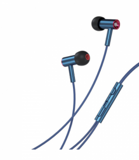Słuchawki przewodowe EP49 jack 3,5 mm dokanałowe niebieskie TFO XO GSM177811