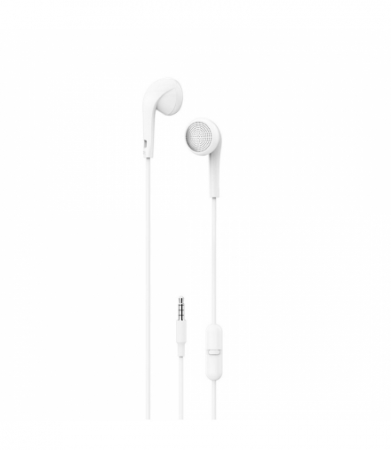 Słuchawki przewodowe EP17 jack 3,5 mm douszne białe TFO XO GSM177814