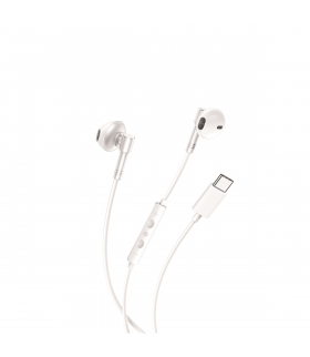 Słuchawki przewodowe EP60 USB-C douszne białe TFO XO GSM170637