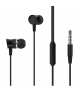 Słuchawki przewodowe EP20 jack 3,5mm dokanałowe czarne TFO XO GSM101020
